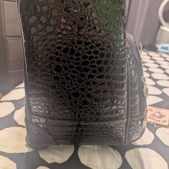 Kathy Van Zealand Croco Overnight Bag - Picture 11 of 11